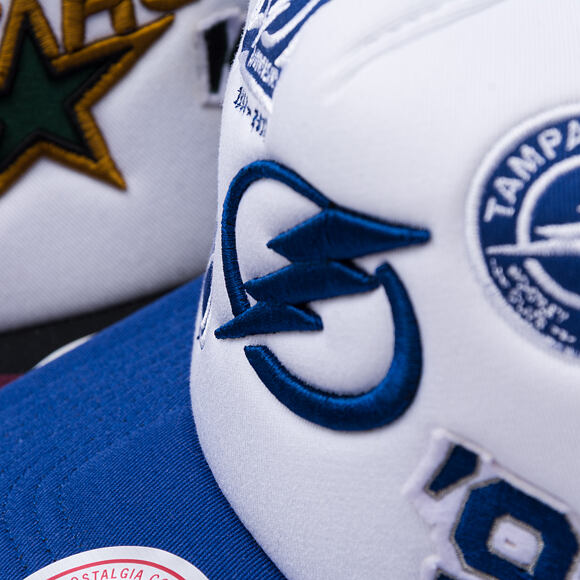 Kšiltovka Mitchell & Ness - Gridlock Trucker - Tampa Bay Lightning - White