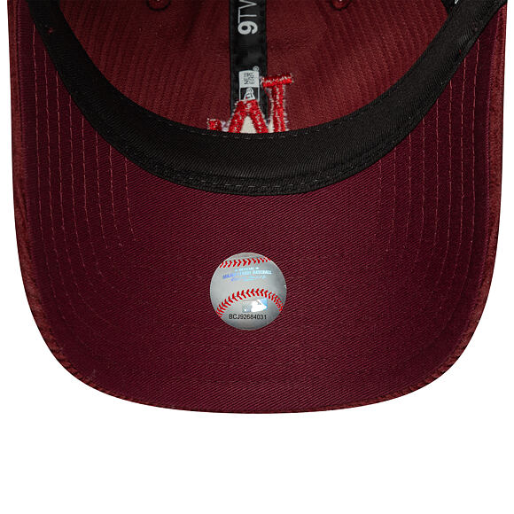 Kšiltovka New Era - MLB Cord 9TWENTY - LA Dodgers - Burgundy