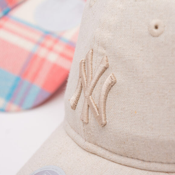 Kšiltovka New Era - 920W MLB Linen - New York Yankees - Stone/Stone