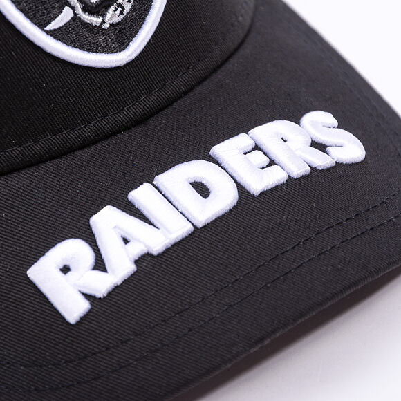 Kšiltovka New Era - NFL Visor Hit 9FORTY A-Frame - Las Vegas Raiders - Black