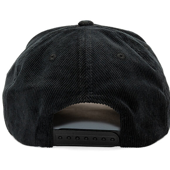Kšiltovka Brixton - Pierson C Np Mp Snpk - Black Corduroy