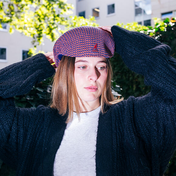 Bekovka Kangol - Grid Knit 504 - Hazy Indigo