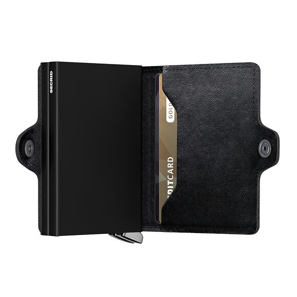 Peněženka Secrid - Premium Twinwallet Emboss Lines Black +