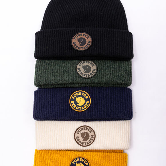 Kulich Fjällräven - Bergtagen Forever Wool Beanie - Deep Forest