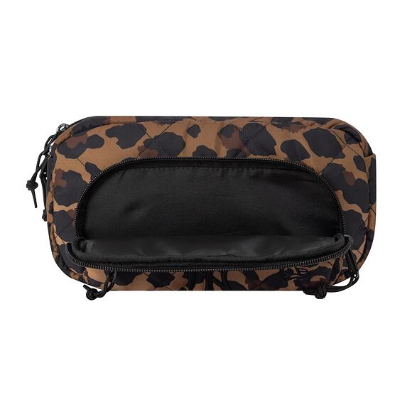 Ledvinka New Era - MLB Leopard Quilted Waist Bag - NY Yankees - Brown / Black