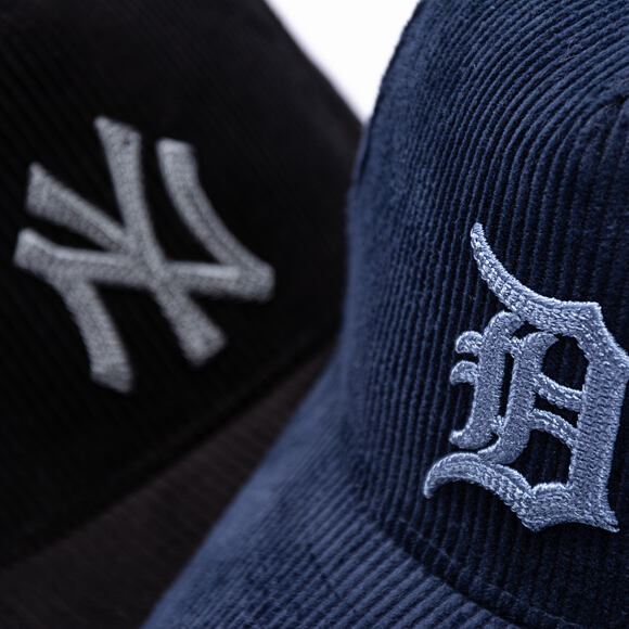 Kšiltovka New Era - MLB Cord 9FORTY A-Frame - Detroit Tigers - Navy