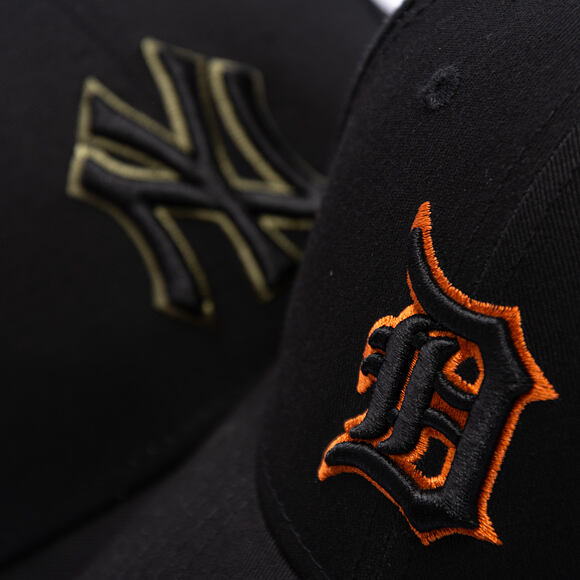 Kšiltovka New Era - MLB Team Outline 9FORTY - Detroit Tigers - Black / Blue