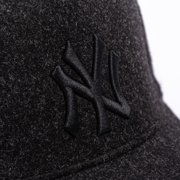 Kšiltovka New Era - MLB Melton Wool 9FORTY A-Frame - NY Yankees - Black