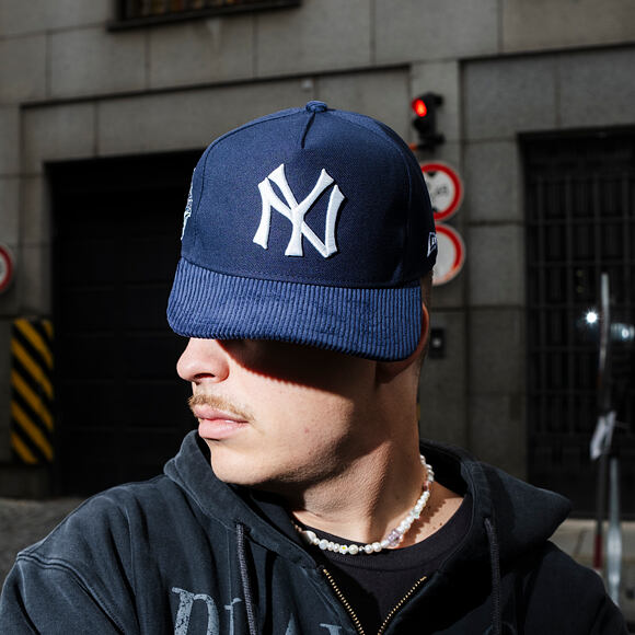 Kšiltovka New Era - MLB Cooperstown Cord 19TWENTY - NY Yankees - Navy