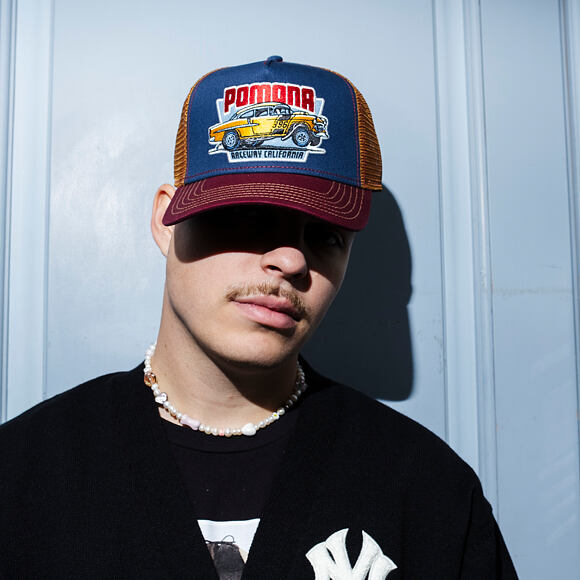 Kšiltovka Stetson - Trucker Cap Pomona Raceway by JJ Hats