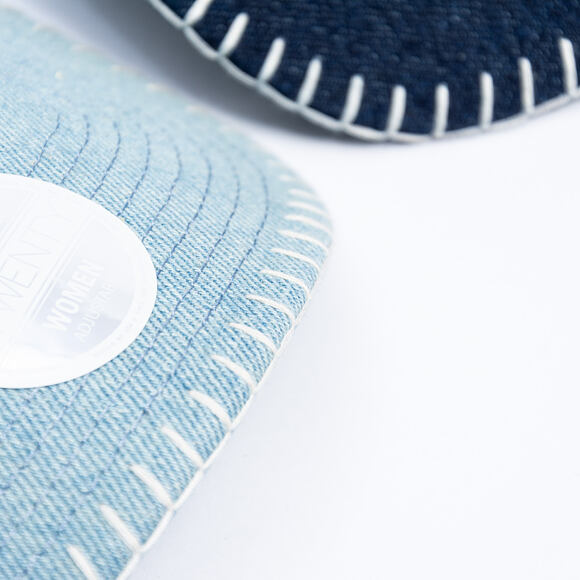 Dámská Kšiltovka New Era - MLB Denim Stitch 9TWENTY - NY Yankees - Pastel Blue