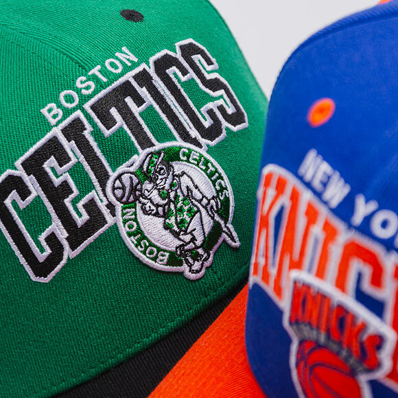 Kšiltovka Mitchell & Ness - NBA Team Arch Snapback - Boston Celtics - Green / Black