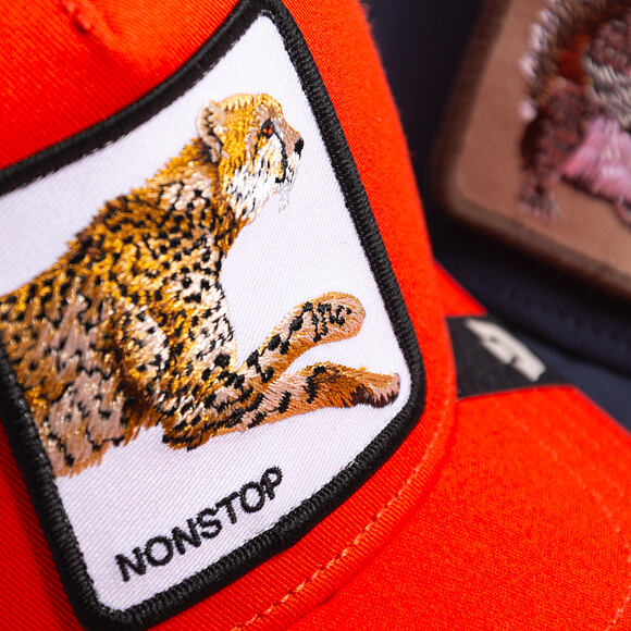 Dětská Kšiltovka Goorin - The Nonstop Cheetah Mini - Blaze