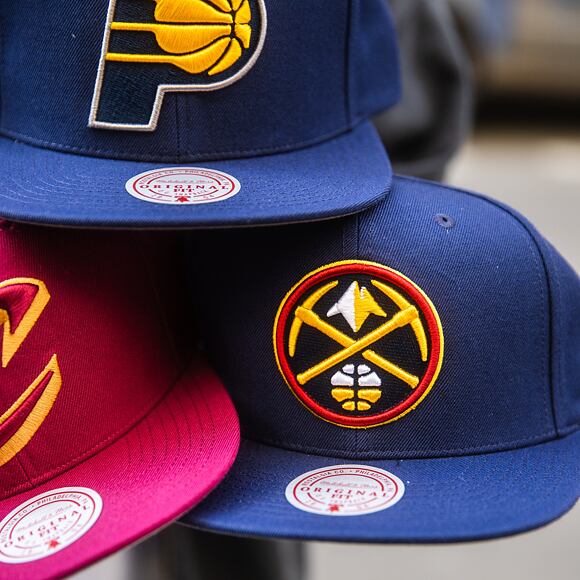 Kšiltovka Mitchell & Ness - Indiana Pacers - Team Ground 2.0 Snapback - Blue