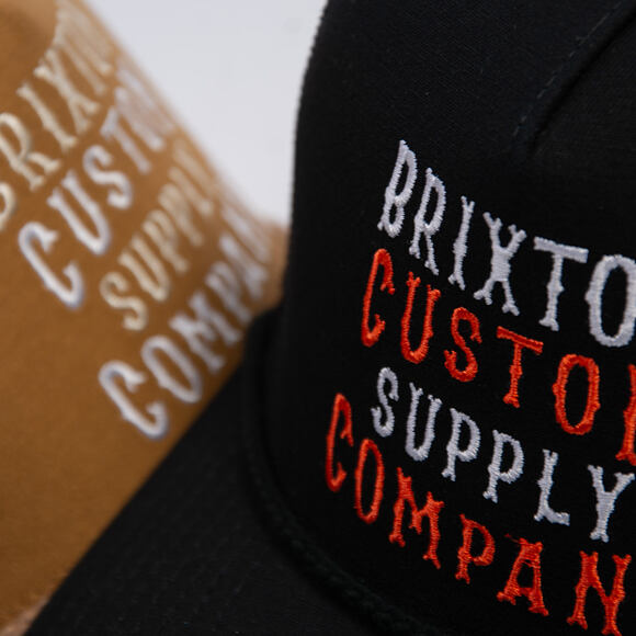 Kšiltovka Brixton - Wheaton MP Trucker - Black