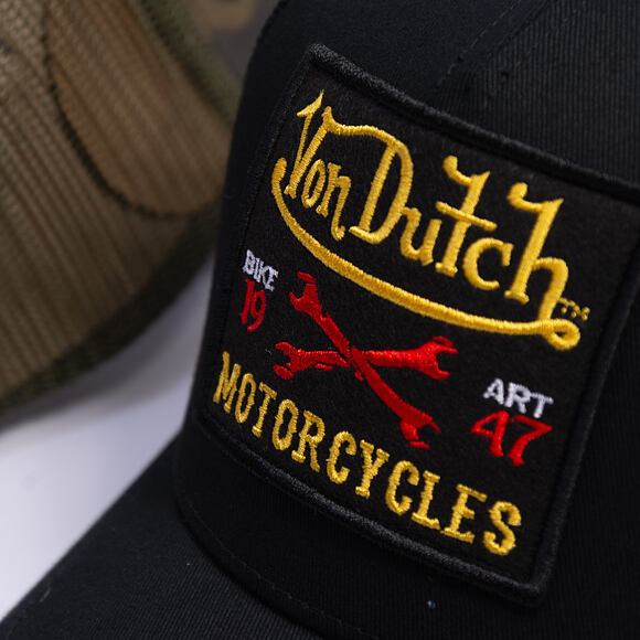 Kšiltovka Von Dutch - Trucker - Motorcycles 1947 Black