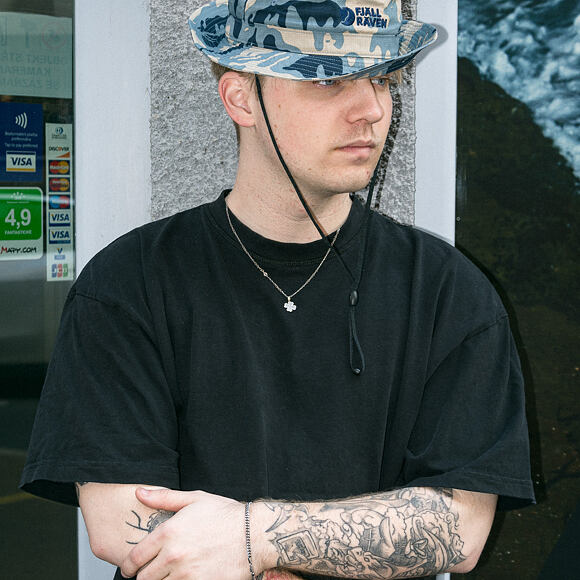 Klobouk Fjällräven - Vardag Bucket Hat - Blue Camo