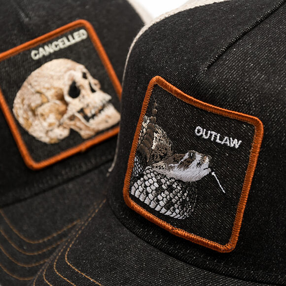 Kšiltovka Goorin - Denim Snake - Dark Denim