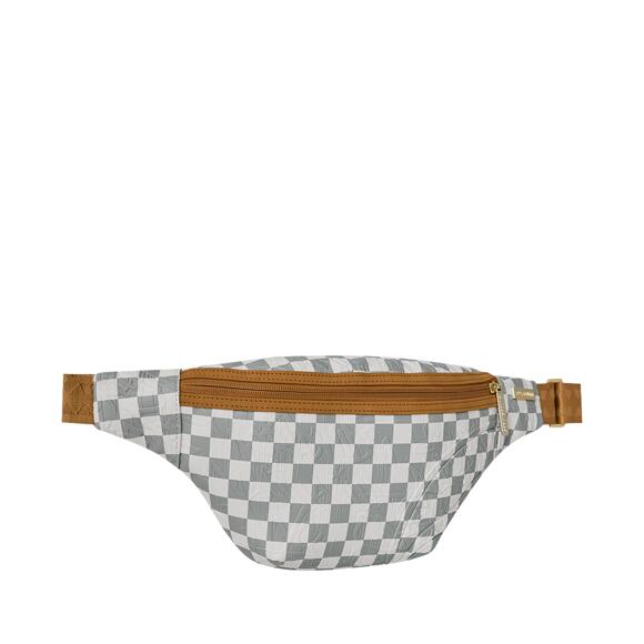 Ledvinka Sprayground - Graff Embossed Cream Check Savvy Crossbody