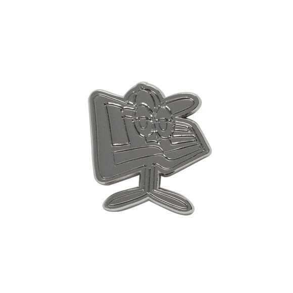 Připínáček New Era - Branded Cap Pin Flag - Silver