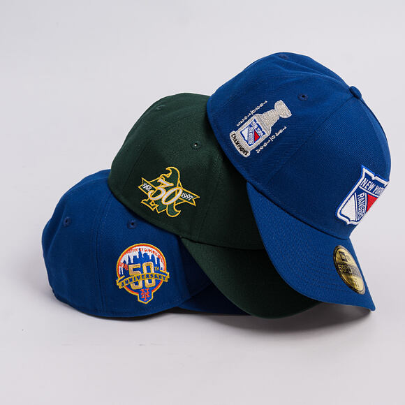 Kšiltovka New Era - MLB "Anniversary Patch" 59FORTY A-Frame - NY Mets - Team Color