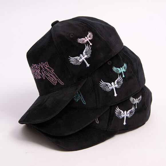 Kšiltovka Reflection Luxury New Angel Cap - Black Silver Script