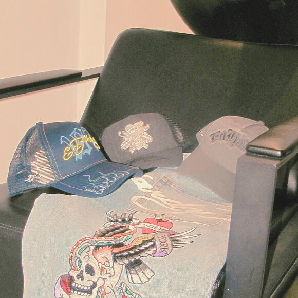 Kšiltovka Ed Hardy - 1971 5 Panel Trucker Cap - Navy