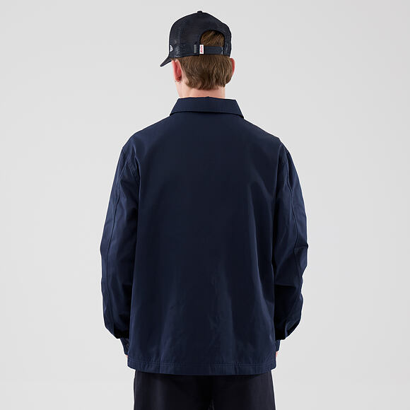 Bunda New Era - Branded Shacket - Navy - Zip Front