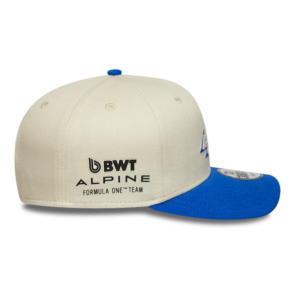 Kšiltovka New Era - F1 Contrast Visor 9SEVENTY Stretch-Snap - Alpine Racing - Ivory