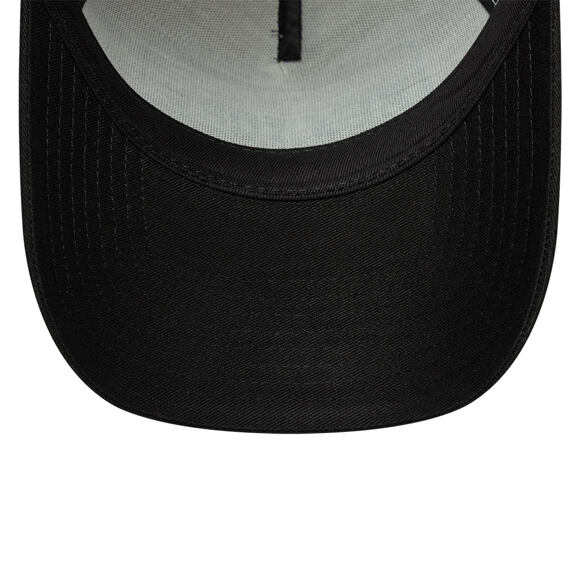 Kšiltovka New Era - Branded Licence Plate 9FORTY A-Frame Trucker - Black / Stone
