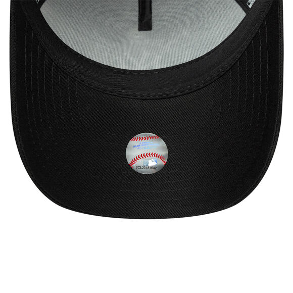 Kšiltovka New Era - MLB Wordmark 9FORTY A-Frame Trucker - NY Yankees - Black