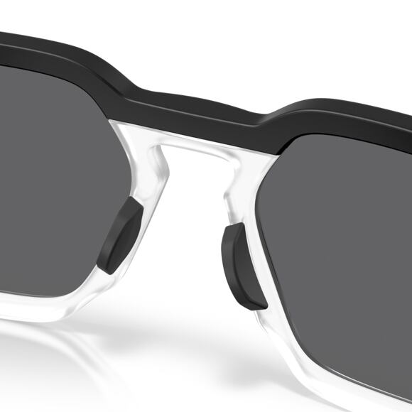 Sluneční brýle Oakley - Hstn Sq - Matte Black - Black / Transparent