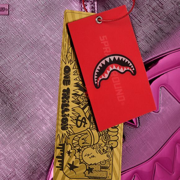 Taška Sprayground - Metallic Pink Metallic Drip Tote