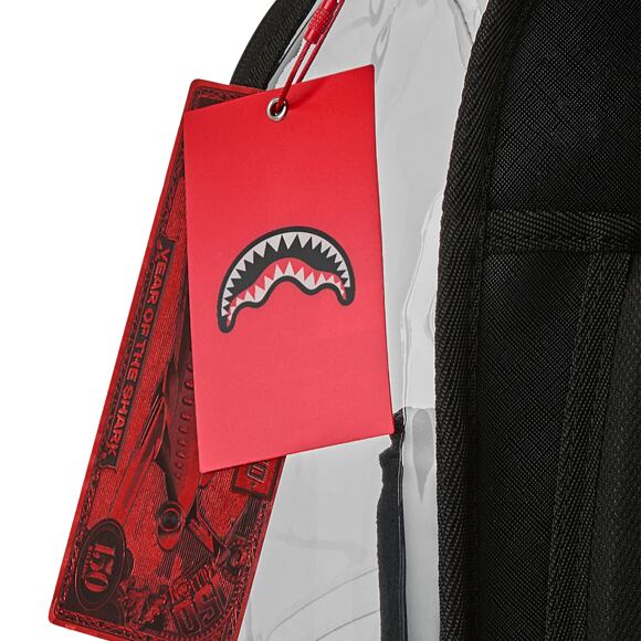 Batoh Sprayground - Gun Metal Colors Clear Backpack