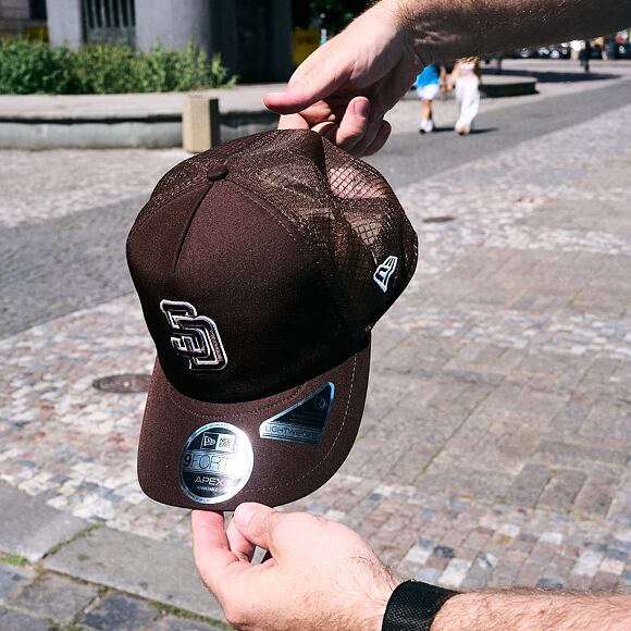 Kšiltovka New Era - MLB APEX 9FORTY A-Frame - San Diego Padres - Team Color