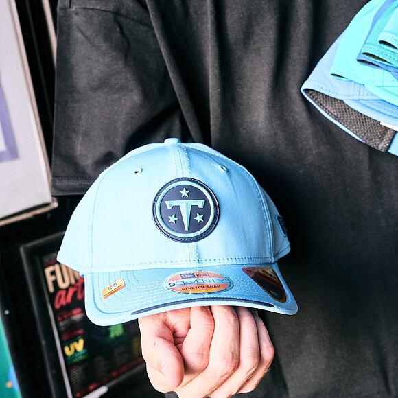 Kšiltovka New Era - NFL 2026 Sideline 9SEVENTY Stretch-Snap - Tennessee Titans - Team Color