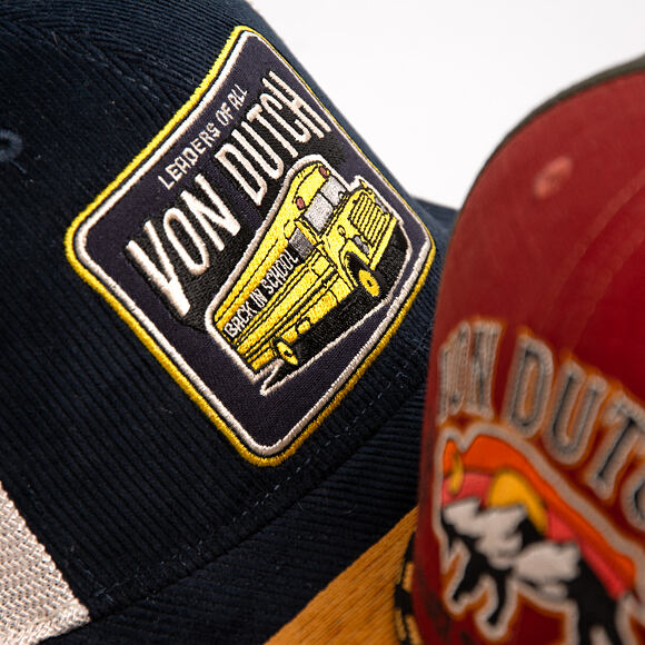 Kšiltovka Von Dutch - Semi Curve - Patch Premium - Navy