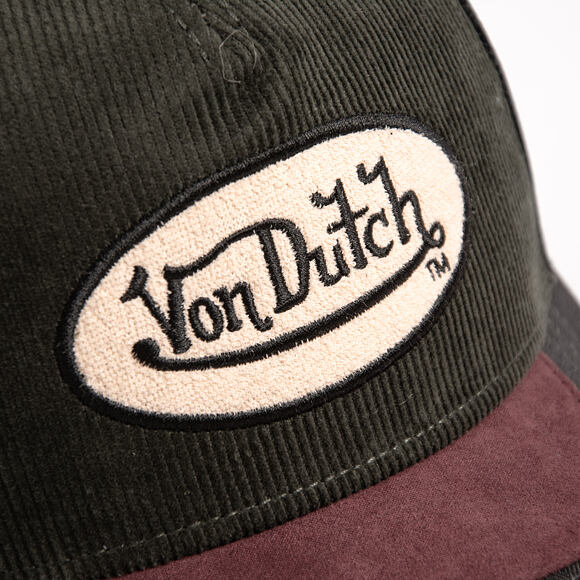 Kšiltovka Von Dutch - Trucker - Bi-Material Visor Patch - Green