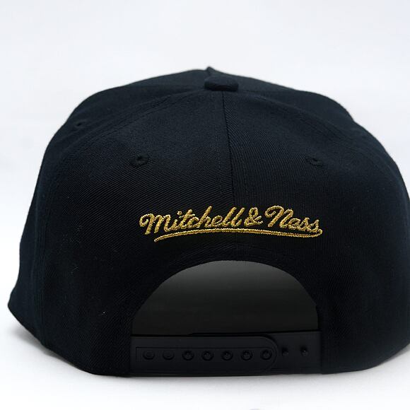 Kšiltovka Mitchell & Ness - NHL Black And Gold Pro Snapback - Boston Bruins - Black
