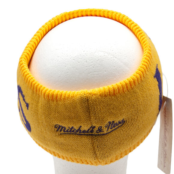 Čelenka Mitchell & Ness Los Angeles Lakers Headband