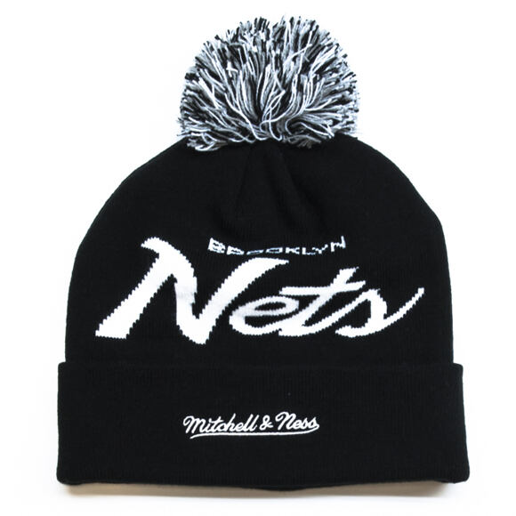 Kulich Mitchell & Ness Special Script Brooklyn Nets Black