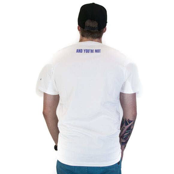 Triko New Era Zebra Sorry Im Fresh White