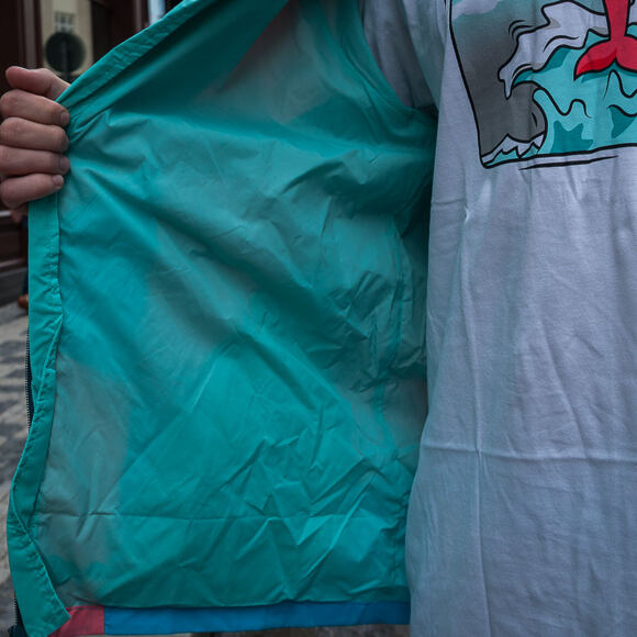 Větrovka Pink Dolphin OG Waves Breaker Boosace Blue