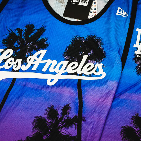 Tílko New Era West Coast Tank Los Angeles Dodgers Purple