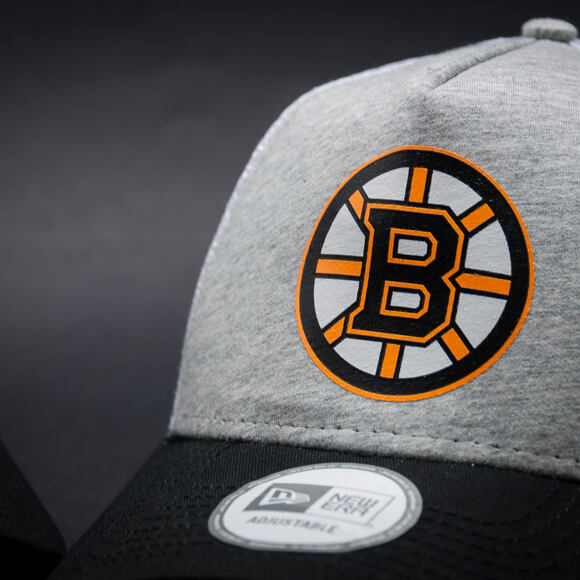 Kšiltovka New Era Jersey Mesh Boston Bruins 9FORTY TRUCKER Official Team Color Snapback