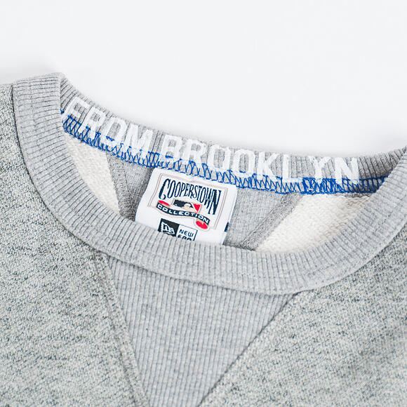 Mikina New Era Heritage Crewneck Brooklyn Dodgers Royal Blue/Grey