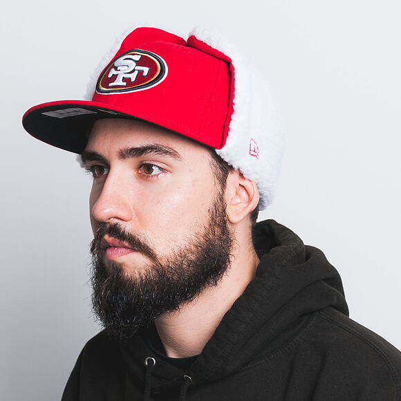 Kšiltovka S Klapkami New Era Lsg Dog Ear San Francisco 49ers 59FIFTY Official Team Color