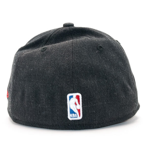 Kšiltovka New Era Heather Team Chicago Bulls 39THIRTY Heather Black