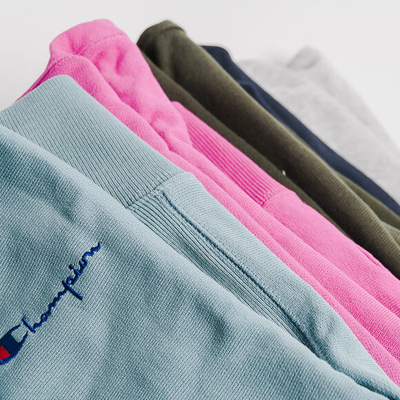 Dámská Mikina S Kapucí Champion Classic Mini Logo Chest Embroidered Grey