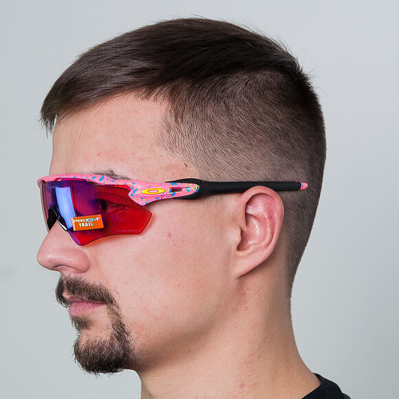 Sluneční Brýle Oakley Radar EV Path Splatter Neon Pink/Prizm Trail OO9208-0138